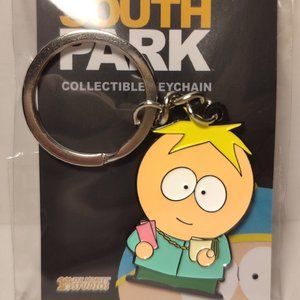 Official South Park Butters Metal Enamel Keychain